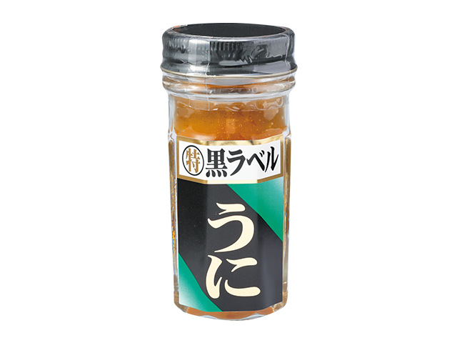 画像：塩粒うに特黒ラベル